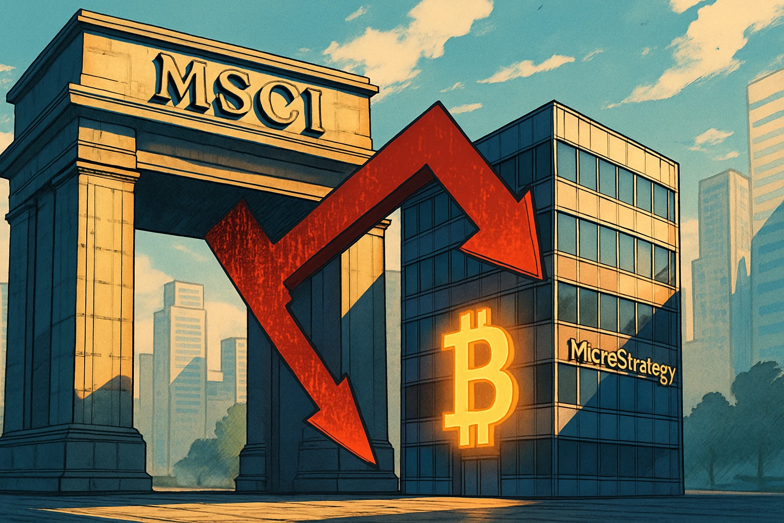 Wenn MSCI „mehr als die Hälfte der Unternehmen mit DAT-Marktkapitalisierung“ blockiert, wird das dann einen Ausverkauf von mehr als 10 Milliarden US-Dollar auslösen?