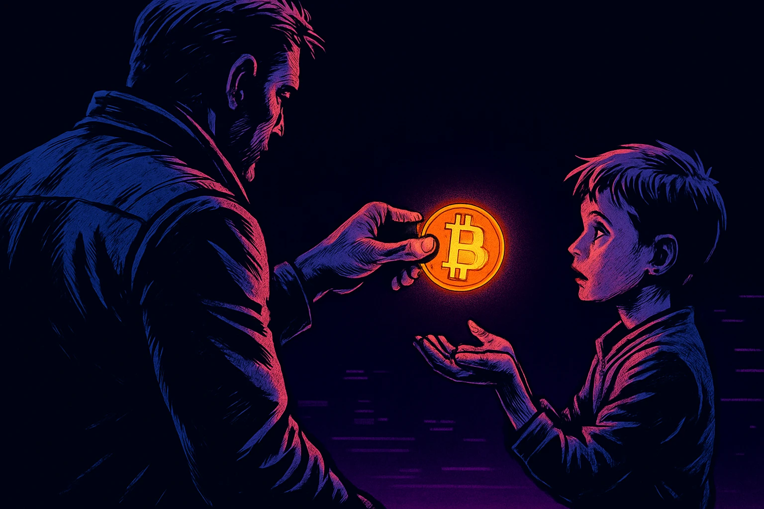 Ich wollte 20 Jahre lang 10 Bitcoins für meine Kinder sparen, stellte aber fest, dass das Geld nicht das Schwierigste war.